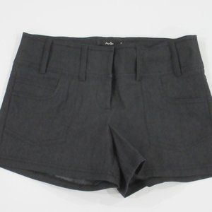 Papaya Dark Gray Stretchy Shorts